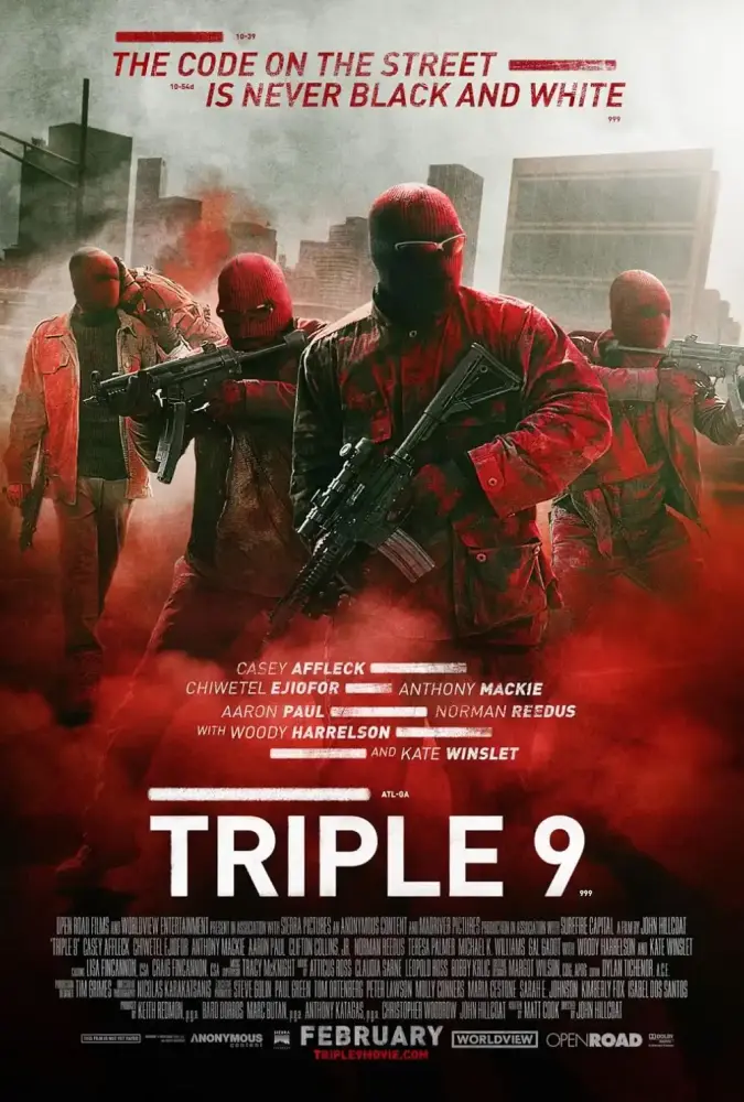 Cartel ampliado de Triple 9