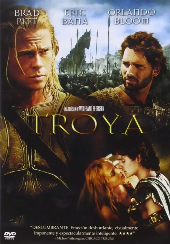 Cartel ampliado de Troya