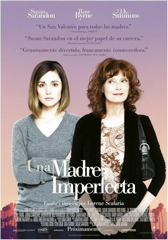 Cartel ampliado de Una madre imperfecta