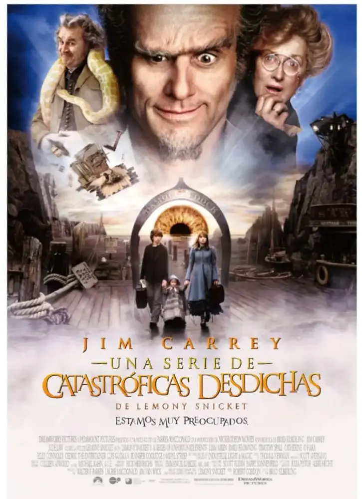 Cartel ampliado de Una serie de catastróficas desdichas de Lemony Snicket