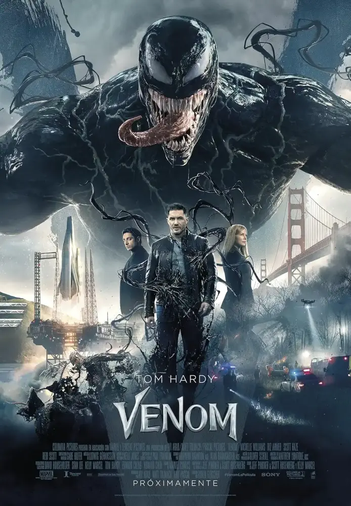 Cartel ampliado de Venom