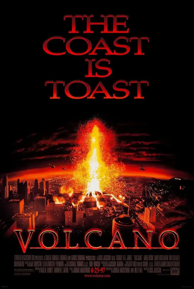 Cartel ampliado de Volcano