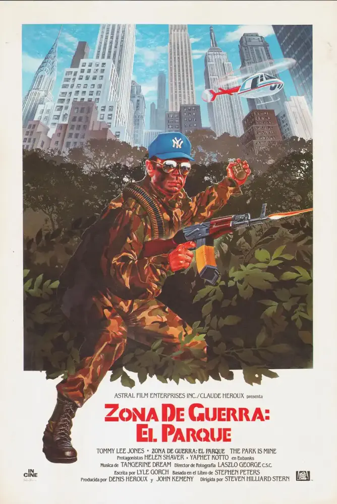 Cartel ampliado de Zona de guerra: el parque