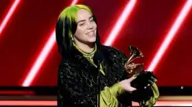 Billie Eilish arrasa en los Grammys 2020