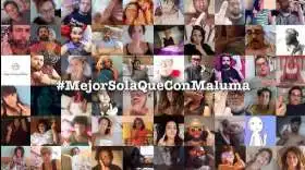 Mejor sola que con Maluma, campaña contra el machismo de sus letras
