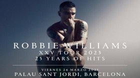 Robbie Williams estará en Barcelona con su gira 'XXV TOUR 2023'