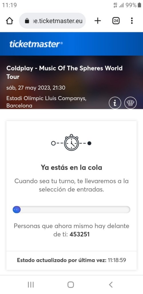 Coldplay vende más de 200.000 entradas en 24h para 4 conciertos en Barcelona