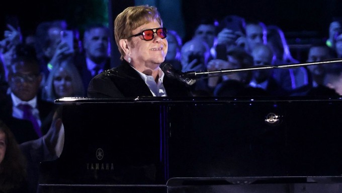 Elton John actúa en la Casa Blanca ante Joe Biden Elton John actúa en la Casa Blanca ante Joe Biden