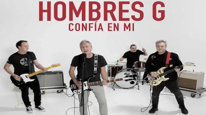 Hombres G estrenan Confía en mí, segundo adelanto de su nuevo álbum Hombres G estrenan Confía en mí, segundo adelanto de su nuevo álbum