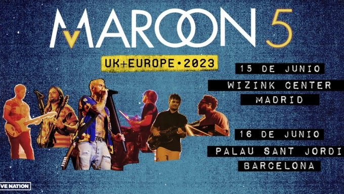 Maroon 5 harán parada en España en su próxima gira Maroon 5 harán parada en España en su próxima gira