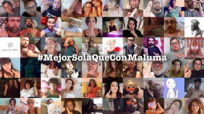 Mejor sola que con Maluma, campaña contra el machismo de sus letras