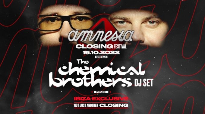 The Chemical Brothers estarán en octubre en el Amnesia Ibiza 2022 The Chemical Brothers estarán en octubre en el Amnesia Ibiza 2022