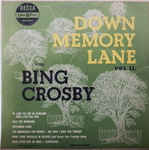 álbum Down Memory Lane With Bing Crosby Vol. II de Bing Crosby