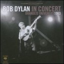 álbum Bob Dylan in Concert: Brandeis University 1963 de Bob Dylan álbum Bob Dylan in Concert: Brandeis University 1963 de Bob Dylan