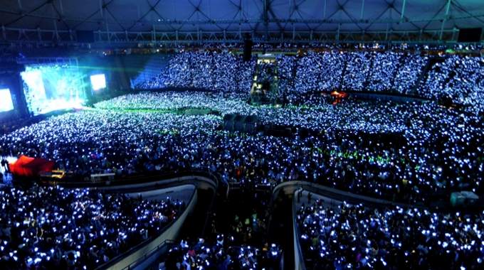 Coldplay en el Estadio de la Plata, Argentina